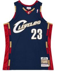 Mitchell & Ness - X Nba Cleveland Cavaliers 08 Lebron James Authentic Tank Top - Lyst