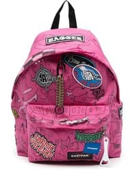 DAGGER - X Eastpack Rucksack Mit Graffiti-Print - Lyst