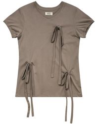 Renaissance Renaissance - Bunny Bow-Detail T-Shirt - Lyst
