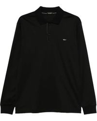 Paul & Shark - Polo Con Ricamo A Maniche Lunghe - Lyst