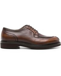SCAROSSO - Mario Leather Derby Shoes - Lyst