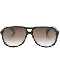 Cutler and Gross - 9782 Navigator-frame Sunglasses - Lyst