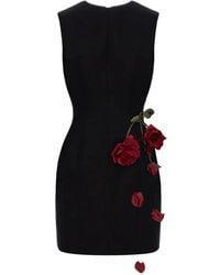 Cristina Savulescu - The Coquette Floral-Appliqué Mini Dress - Lyst