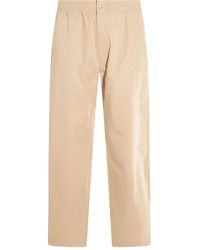 Maison Kitsuné - Cotton Straight-Leg Trousers - Lyst
