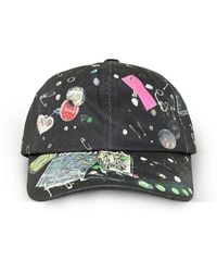 we11done - Trompe-L'Oeil Printed Baseball Cap - Lyst