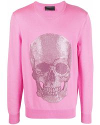 Philipp Plein - Trui Met Ronde Hals - Lyst