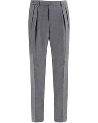 Brioni - Elba Pleated Trousers - Lyst