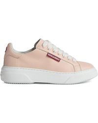 DSquared² - Logo-Embossed Lace-Up Sneakers - Lyst