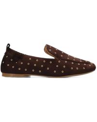 Mexx - Eyelet-Embellished Loafers - Lyst