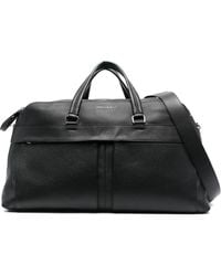 Orciani - Micron Grained Leather Duffle Bag - Lyst