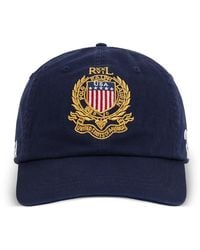 Polo Ralph Lauren - Embroidered-Crest Baseball Cap - Lyst