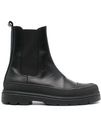 Calvin Klein - Leather Chelsea Boots - Lyst