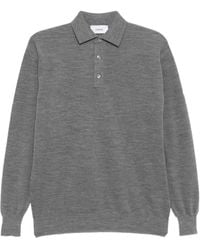 Lardini - Wool Polo Shirt - Lyst