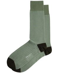Hackett - Striped-Pattern Socks - Lyst