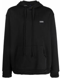 Adererror - Logo-Patch Drawstring Hoodie - Lyst
