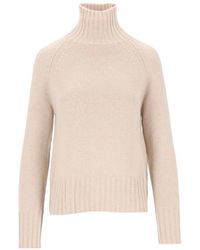Max Mara - Mantova High-Neck Raglan-Sleeve Sweater - Lyst