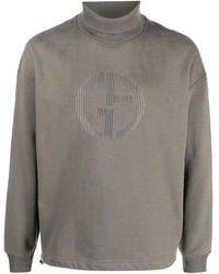 Giorgio Armani - Virgin Wool Roll Neck Jumper - Lyst