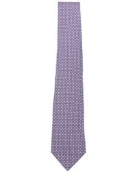Canali - Cravatta A Fantasia - Lyst