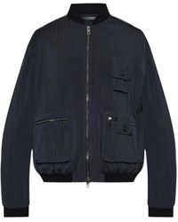 Giorgio Armani - Bomberjacke Mit Reißverschluss - Lyst