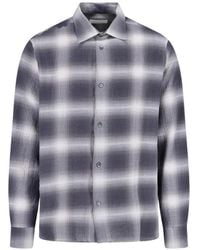 BERNER KUHL - Checked Long-Sleeve Shirt - Lyst