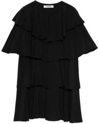 Vivetta - Ruffled Mini Dress - Lyst