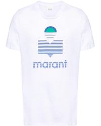 Isabel Marant - Karman T-Shirt aus Leinen - Lyst