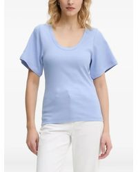 By Malene Birger - スクープネック Tシャツ - Lyst