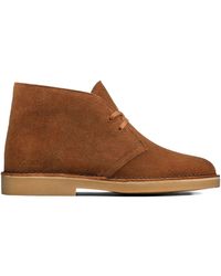 Clarks - Desert Boots En Daim - Lyst