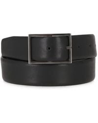 Isaia - Leather Buckle-Fastening Belt - Lyst