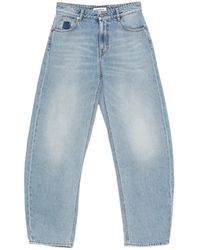 NUMERIS - Vaqueros Anchos Con Efecto Degradado - Lyst