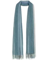 Giorgio Armani - Ombre Fringed Scarf - Lyst