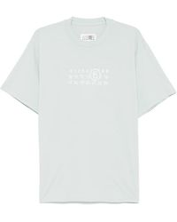 MM6 by Maison Martin Margiela - T-Shirt Logo Numerico - Lyst