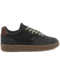 Date - Court 2.0 Panelled Perforated Sneakers - Lyst