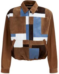 Marni - Chaqueta con diseño patchwork - Lyst