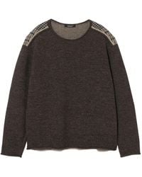 Undercover - Pull En Laine À Col Rond - Lyst