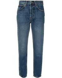 Anine Bing - Sonya High-rise Straight Jeans - Lyst