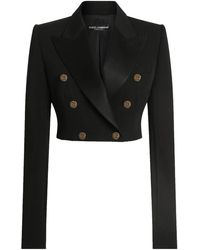 Dolce & Gabbana - Double-Breasted Buttoned Jacket - Lyst