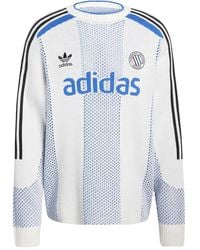 adidas - Adicolor Blokecore Logo Sweater - Lyst
