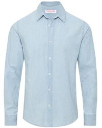 Orlebar Brown - Giles Chambray Overhemd - Lyst