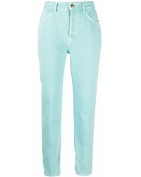 Washington DEE-CEE U.S.A. - Logo-Patch Straight-Leg Jeans - Lyst