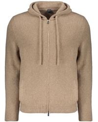 Fedeli - Zip-Up Cashmere Hoodie - Lyst