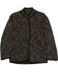 Blazé Milano - Tweed Button-Fastening Jacket - Lyst