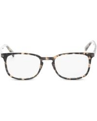 Tumi - Tortoiseshell-Effect Square-Frame Glasses - Lyst