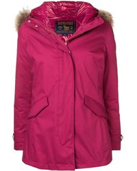 Woolrich Parka à capuche - Rose