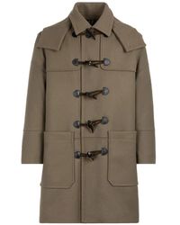 Roberto Cavalli - Detachable-Hood Duffle Coat - Lyst