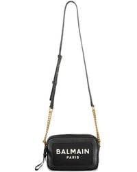 Balmain - Logo Shoulder Bag - Lyst