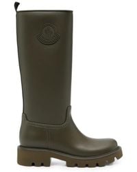 Moncler - Kickstream Logo-Patch Rain Boots - Lyst
