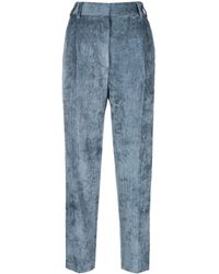 Brunello Cucinelli - Tapered-Leg Corduroy Trousers - Lyst