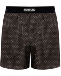 Tom Ford - Polka-Dot Pattern Silk Boxers - Lyst