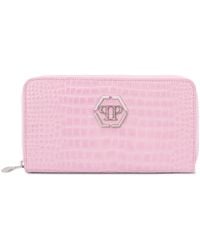 Philipp Plein - Zip-Around Wallet - Lyst